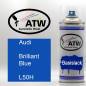 Preview: Audi, Brilliant Blue, L50H: 400ml Sprühdose, von ATW Autoteile West.